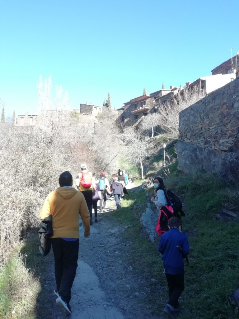 Patones de arriba con niños